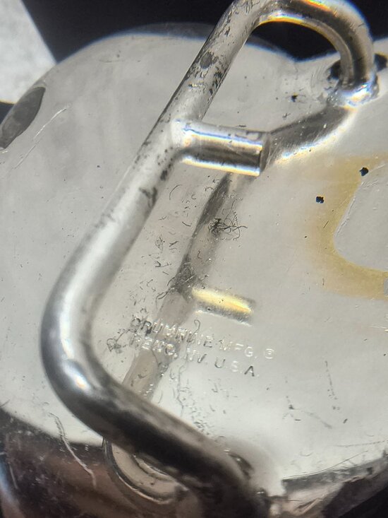 Silver Gold Double Heart See Through Buckle Gold Silver Swirl Crumrine Great !! main image 5
